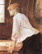 Henri  Toulouse-Lautrec The Laundress painting